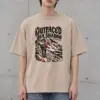 "Outpaced by a Shadow" Men's Oversized Heavyweight Crewneck T-Shirt