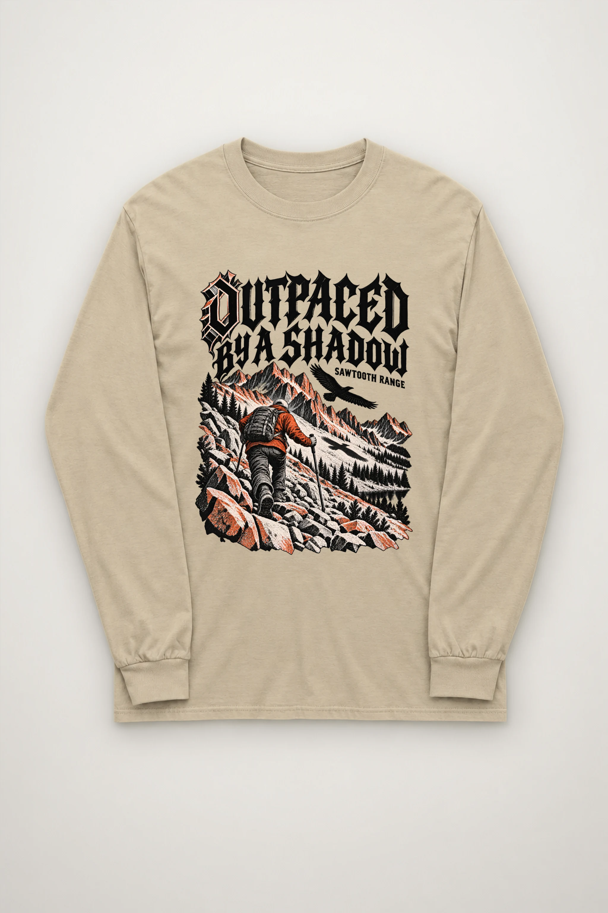 "Outpaced by a Shadow" Unisex Longsleeve T-shirt