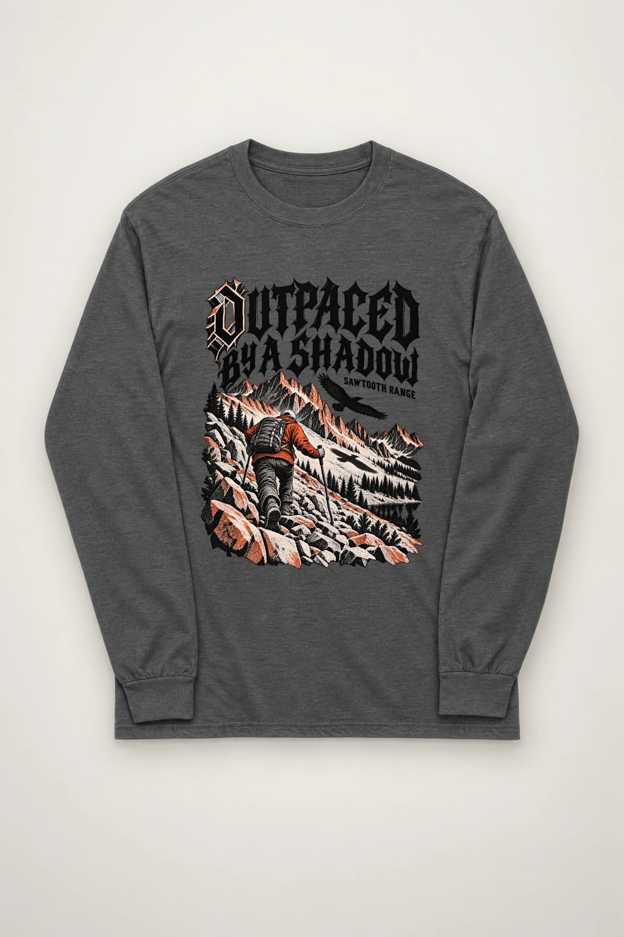 "Outpaced by a Shadow" Unisex Longsleeve T-shirt
