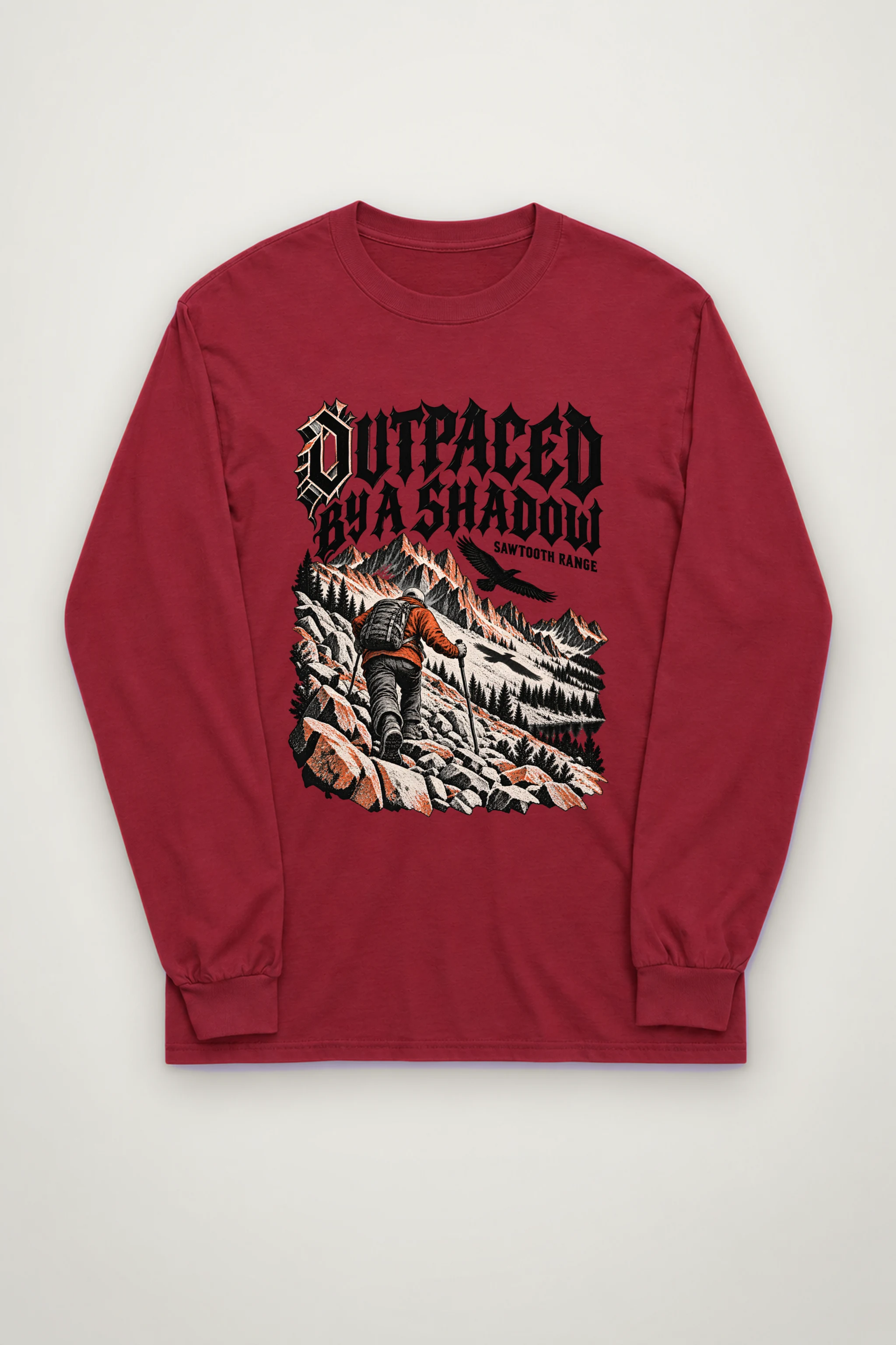 "Outpaced by a Shadow" Unisex Longsleeve T-shirt