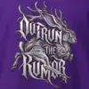 "Outrun the Rumor" Heavy Blend Unisex Crewneck Sweatshirt