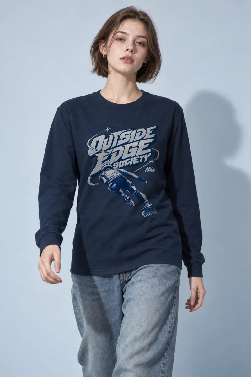 "Outside Edge Society EST. 1998" Unisex Longsleeve T-shirt