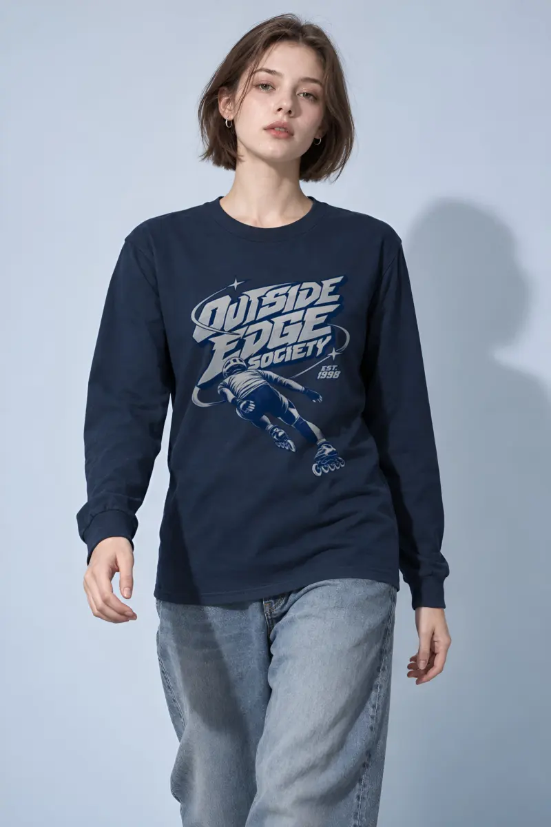 "Outside Edge Society EST. 1998" Unisex Longsleeve T-shirt