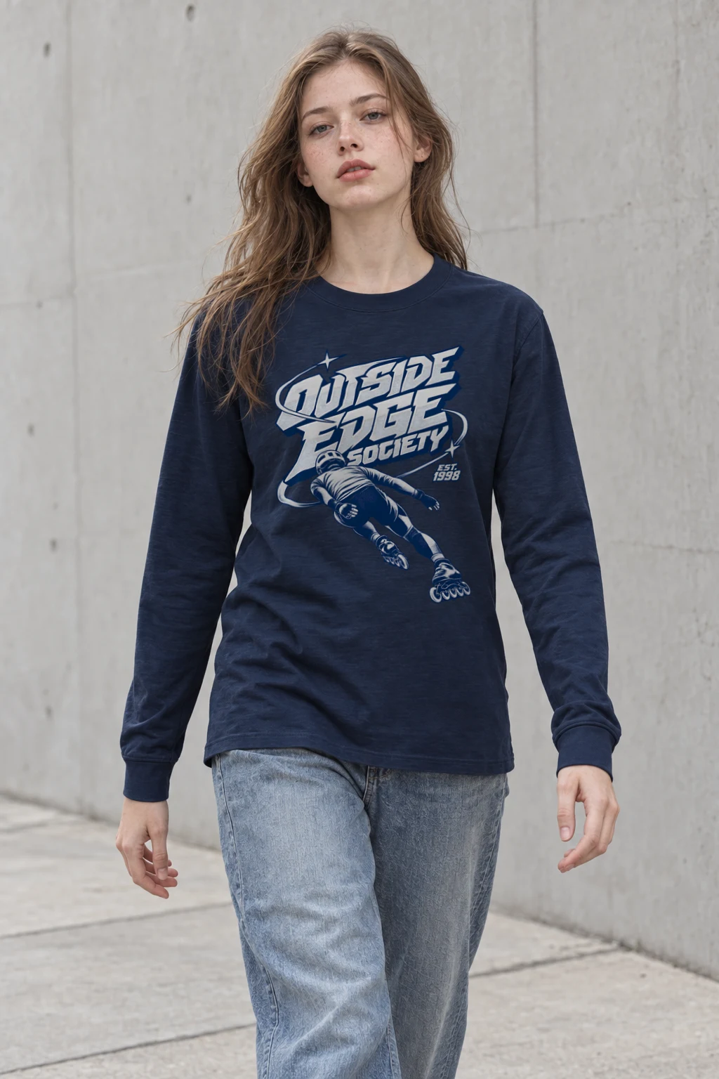 "Outside Edge Society EST. 1998" Unisex Longsleeve T-shirt