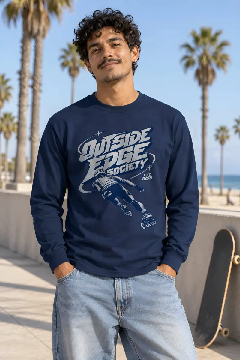 "Outside Edge Society EST. 1998" Unisex Longsleeve T-shirt