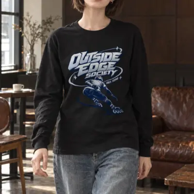 "Outside Edge Society" Unisex Longsleeve T-shirt