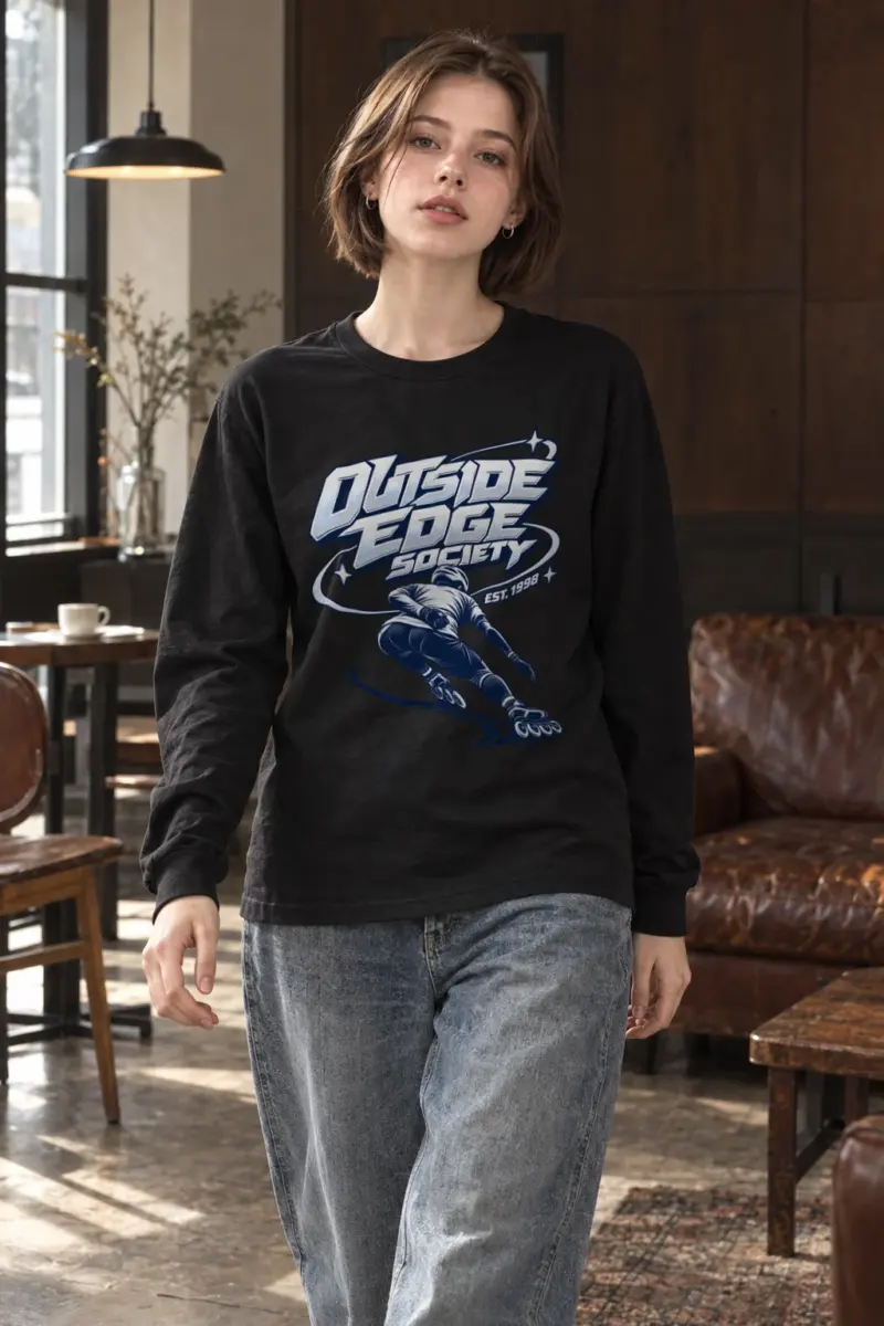 “Outside Edge Society” Unisex Longsleeve T-shirt