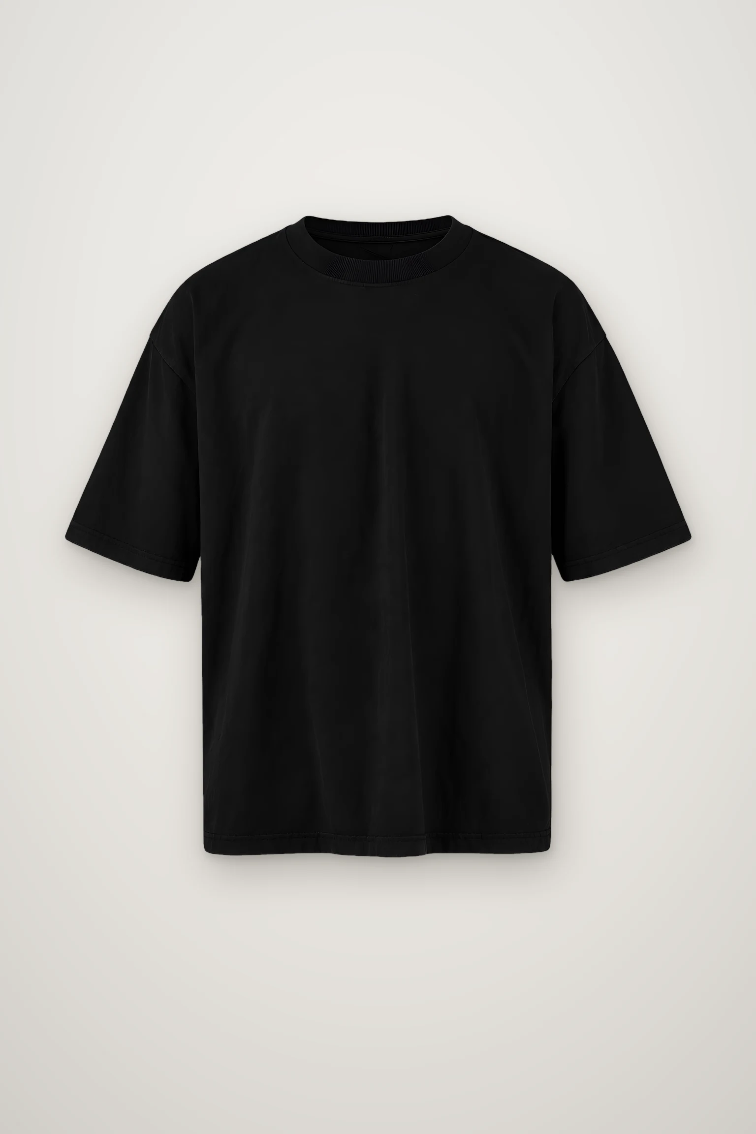 "Outside Wheel Cornering Practice" Men's Oversized Heavyweight Crewneck T-Shirt