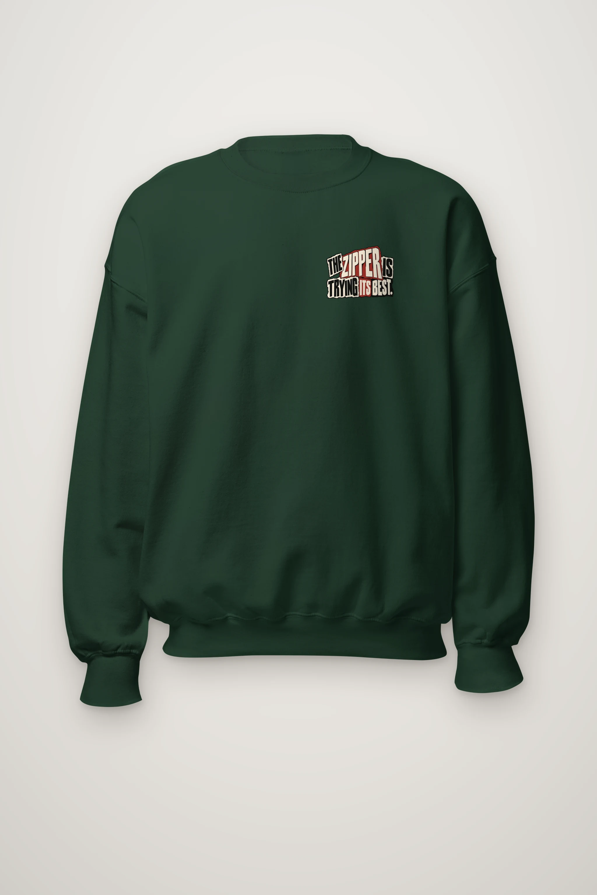 "Overpacked Suitcase" Heavy Blend Unisex Crewneck Sweatshirt