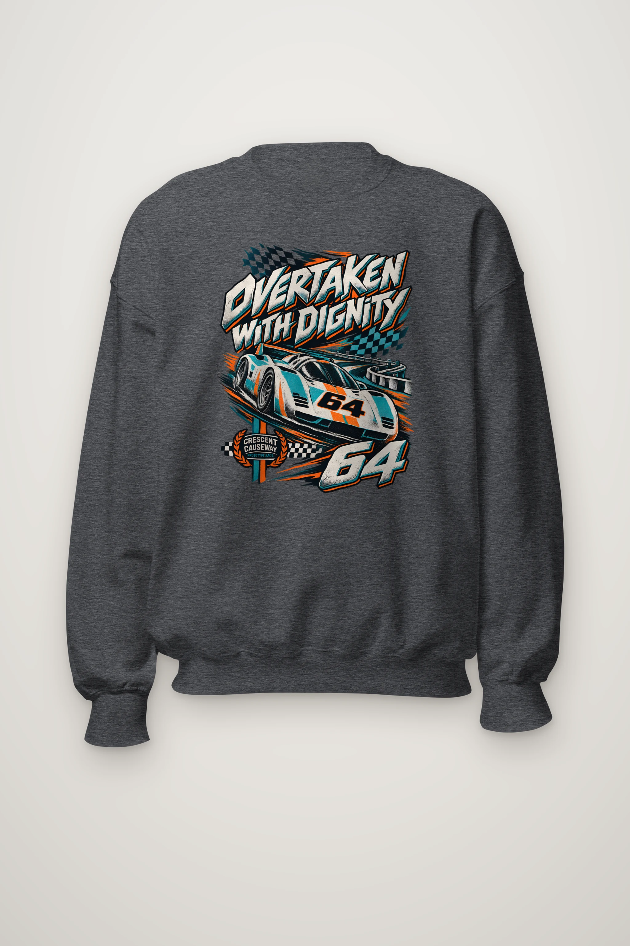 "Overtaken With Dignity" Heavy Blend Unisex Crewneck Sweatshirt