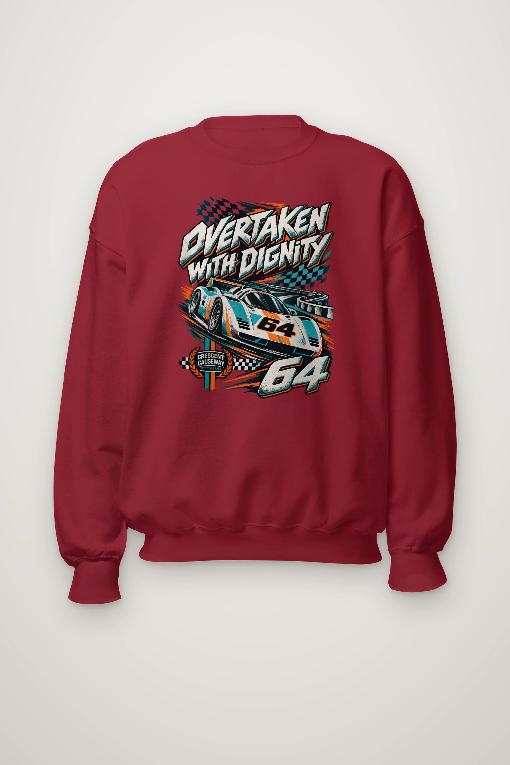 "Overtaken With Dignity" Heavy Blend Unisex Crewneck Sweatshirt