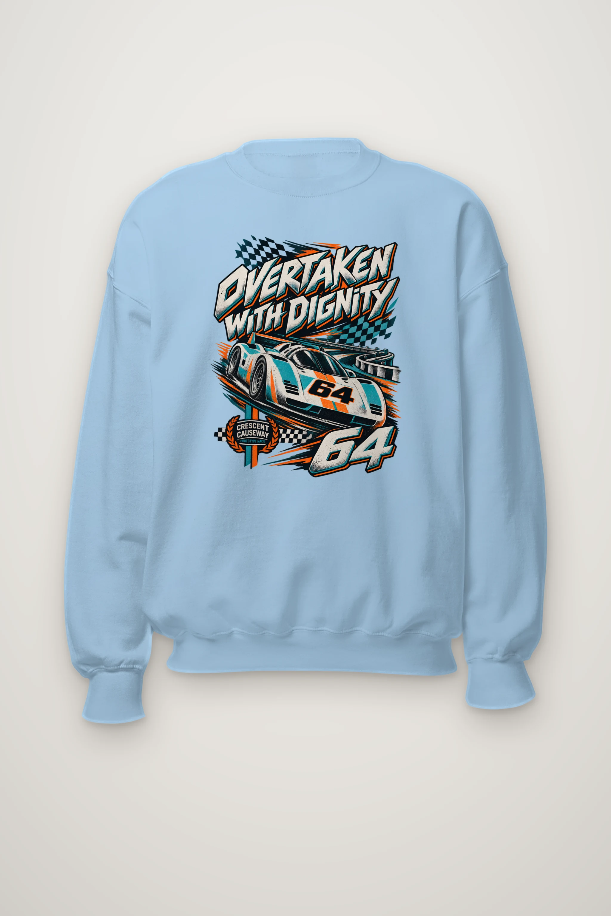 "Overtaken With Dignity" Heavy Blend Unisex Crewneck Sweatshirt
