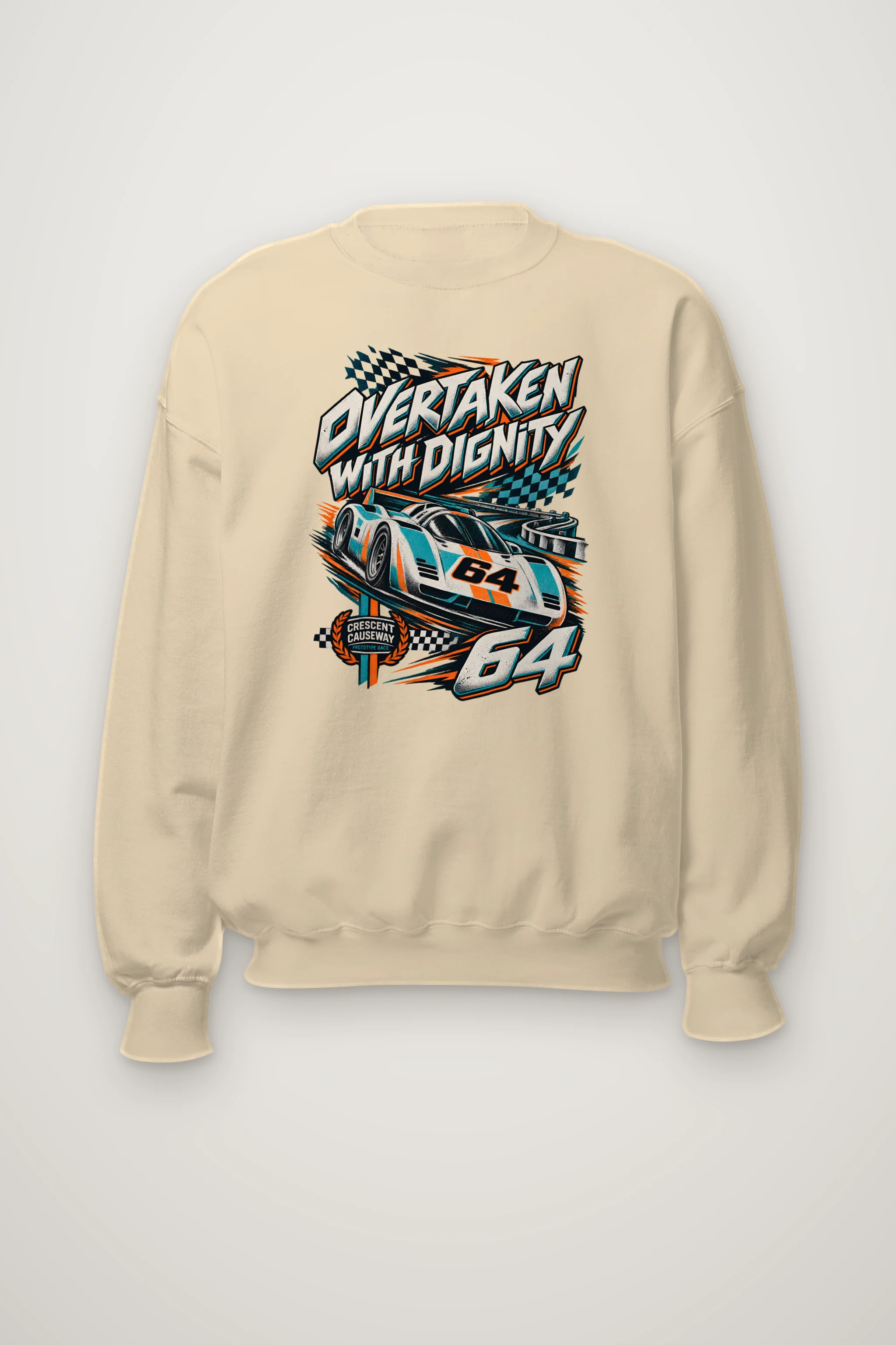 "Overtaken With Dignity" Heavy Blend Unisex Crewneck Sweatshirt