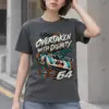 "Overtaken With Dignity" Heavyweight Unisex Crewneck T-shirt