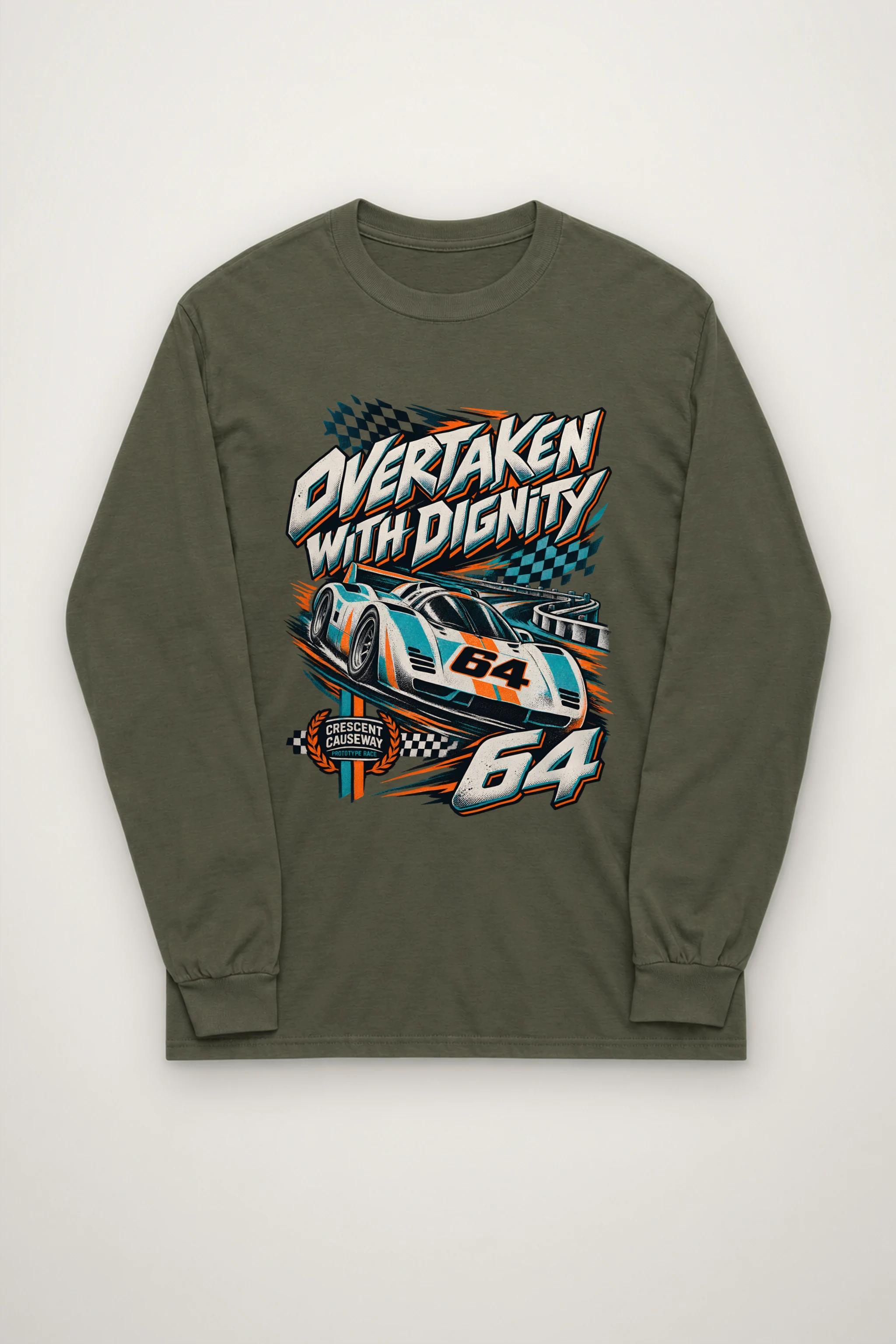 "Overtaken With Dignity" Unisex Longsleeve T-shirt