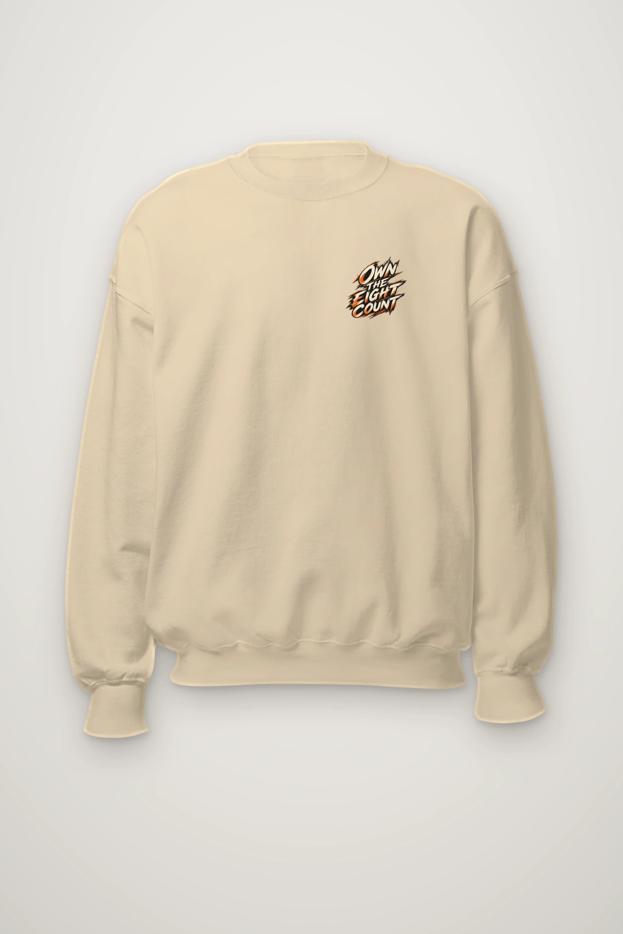 "Own the Eight Count" Heavy Blend Unisex Crewneck Sweatshirt
