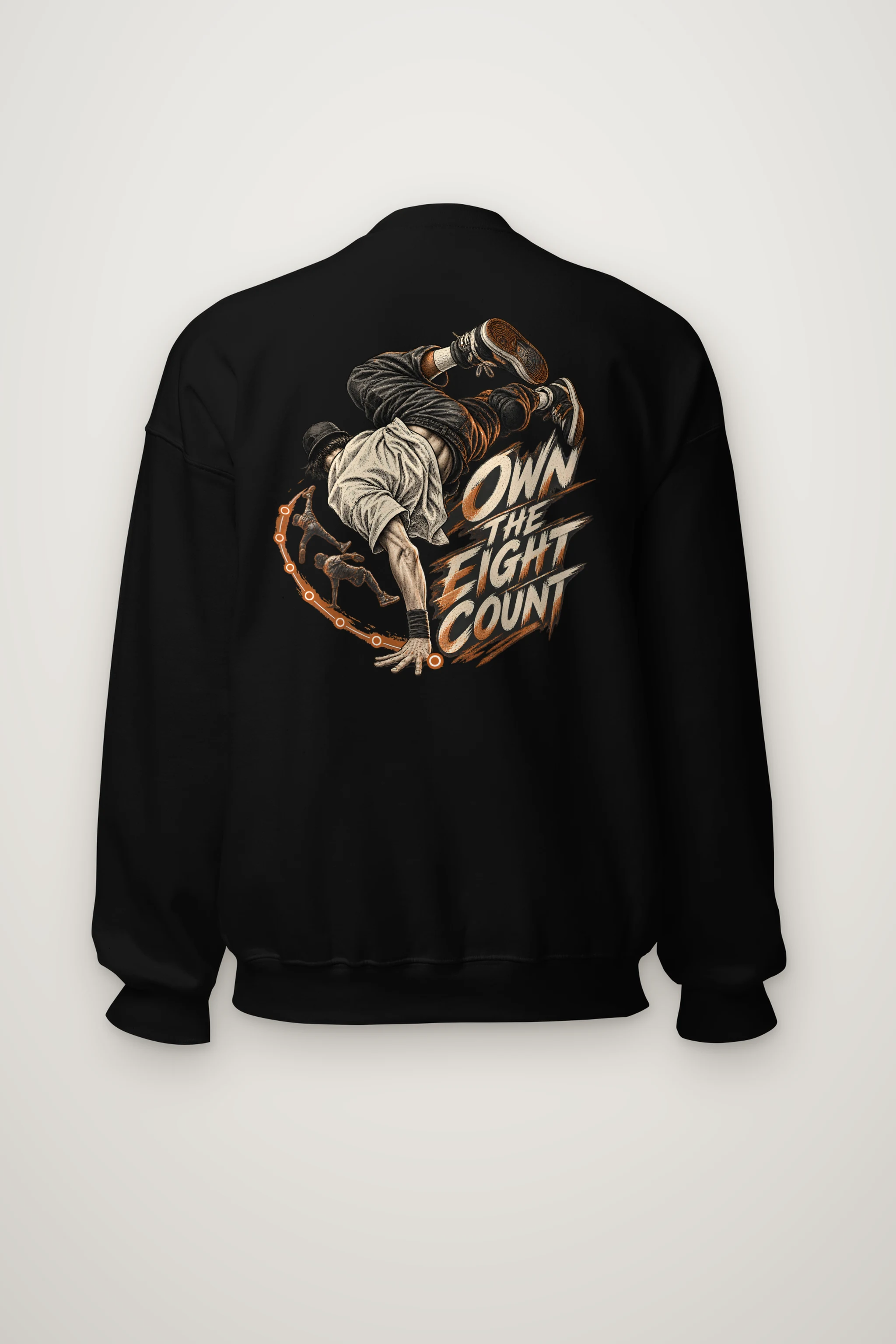 "Own the Eight Count" Heavy Blend Unisex Crewneck Sweatshirt