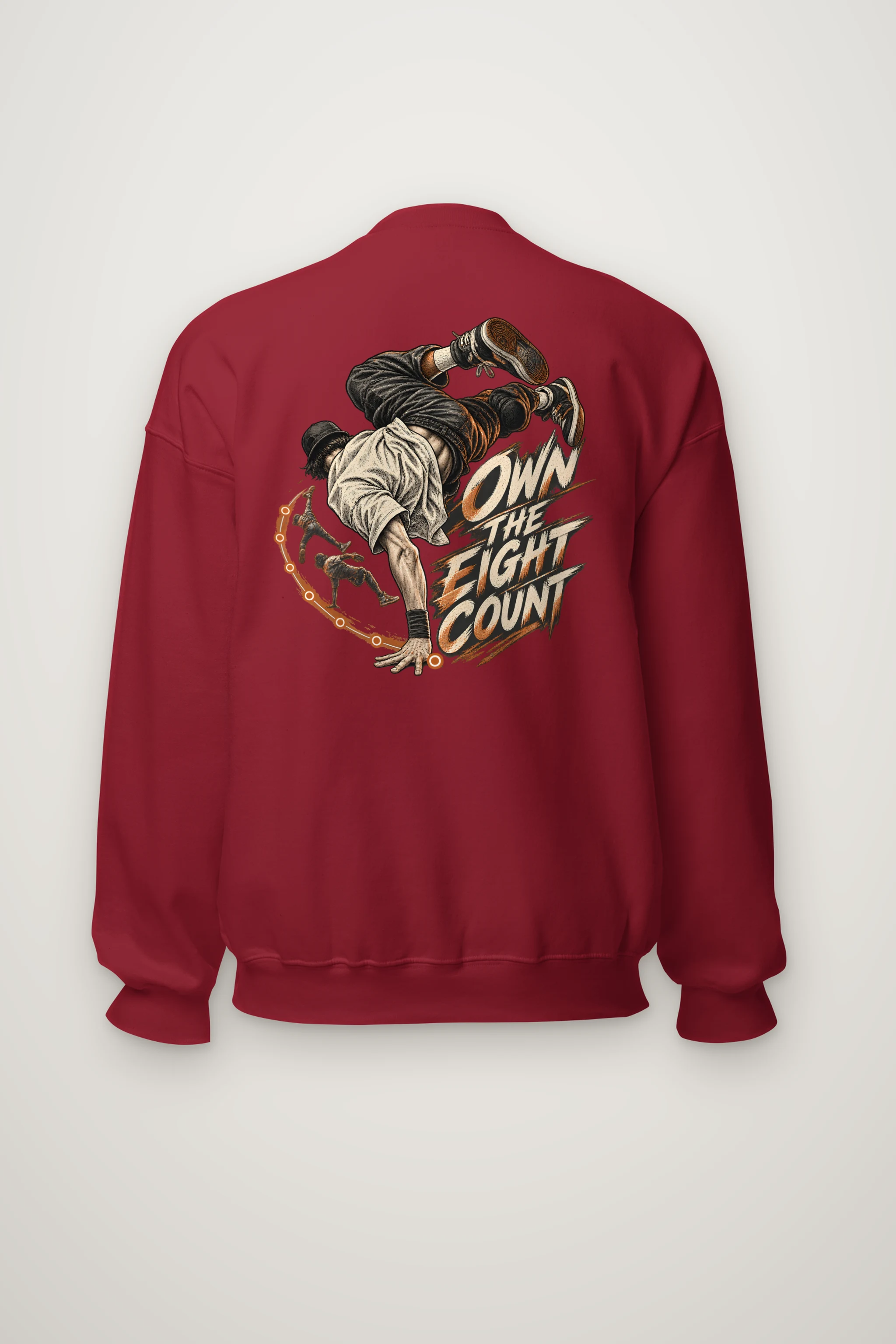 "Own the Eight Count" Heavy Blend Unisex Crewneck Sweatshirt