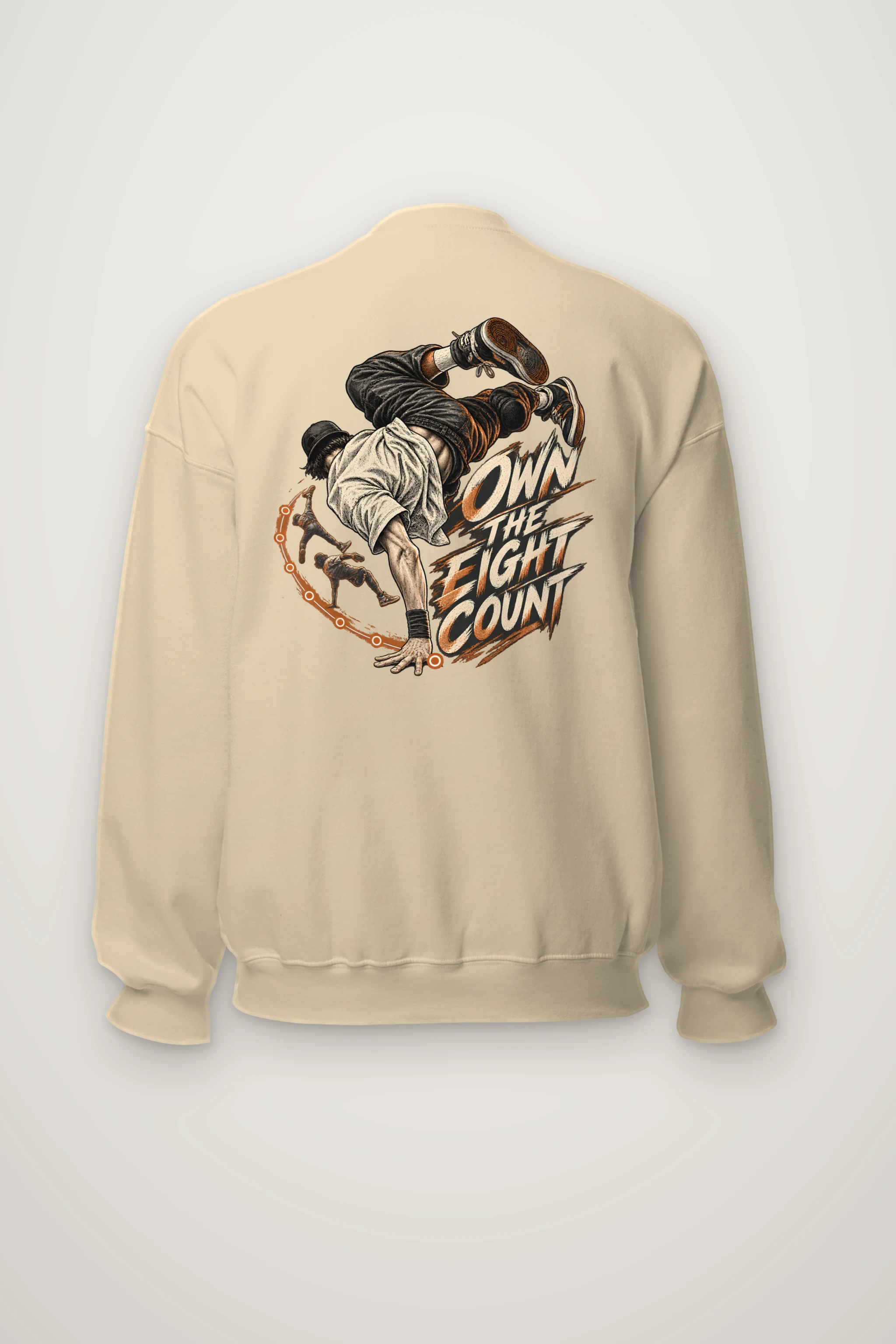 "Own the Eight Count" Heavy Blend Unisex Crewneck Sweatshirt