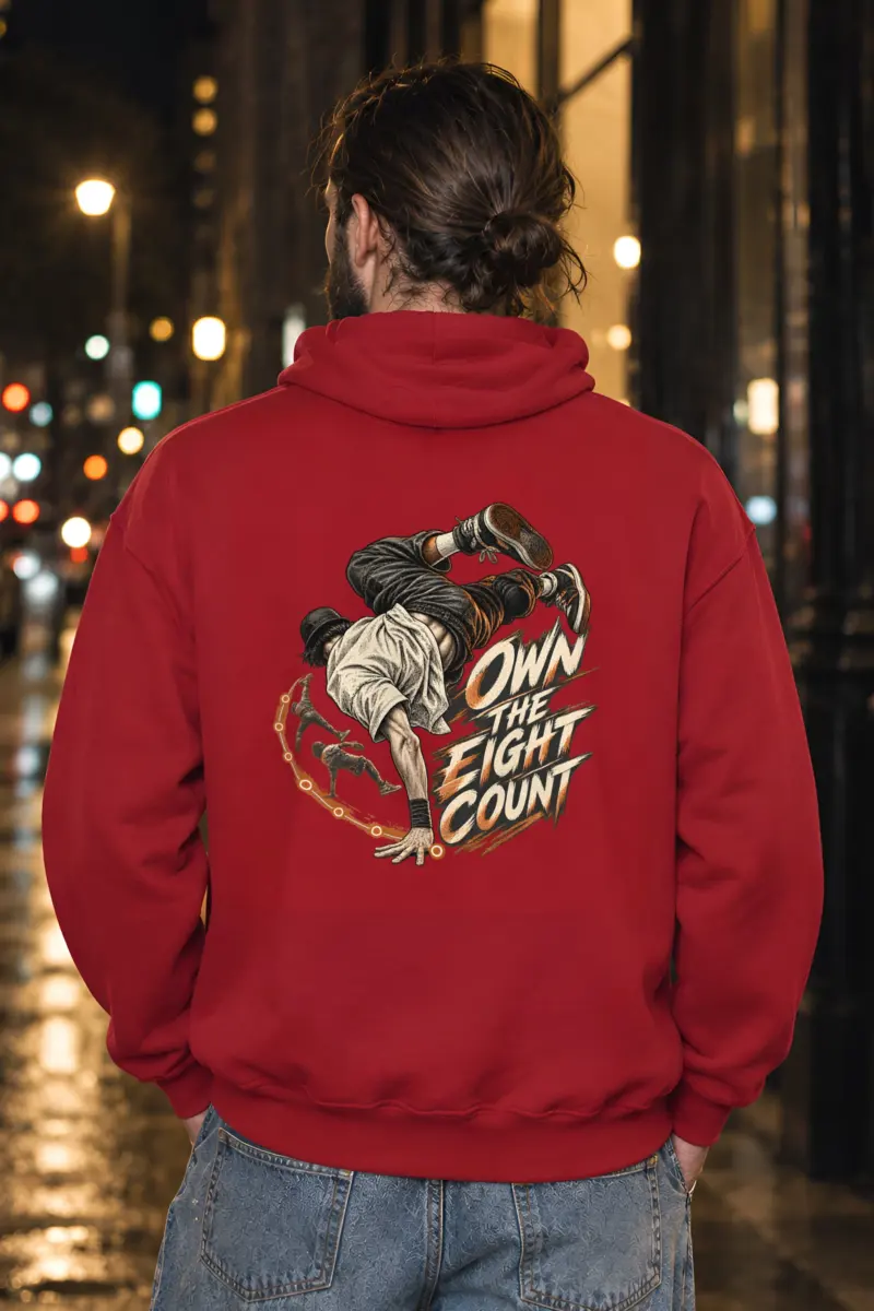 "Own the Eight Count" Heavy Blend Unisex Pullover Hoodie