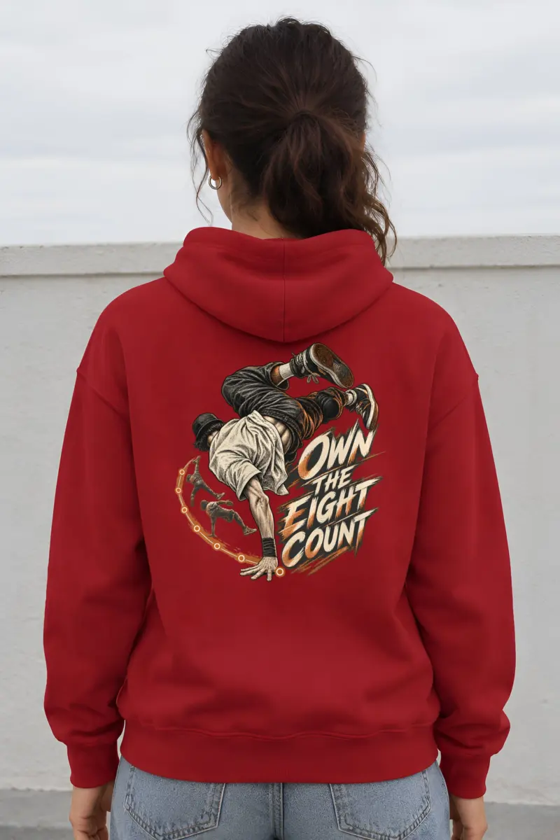 “Own the Eight Count” Heavy Blend Unisex Pullover Hoodie