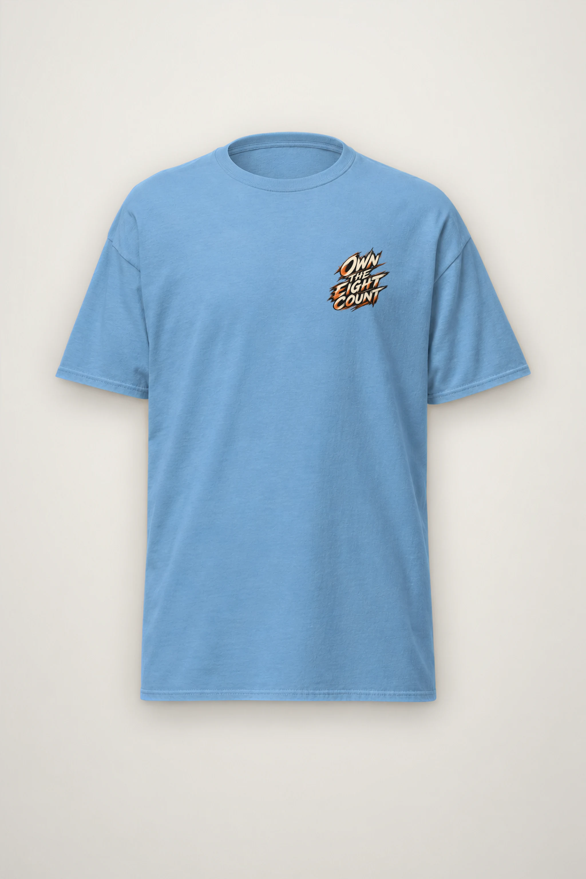 "Own the Eight Count" Heavyweight Unisex Crewneck T-shirt