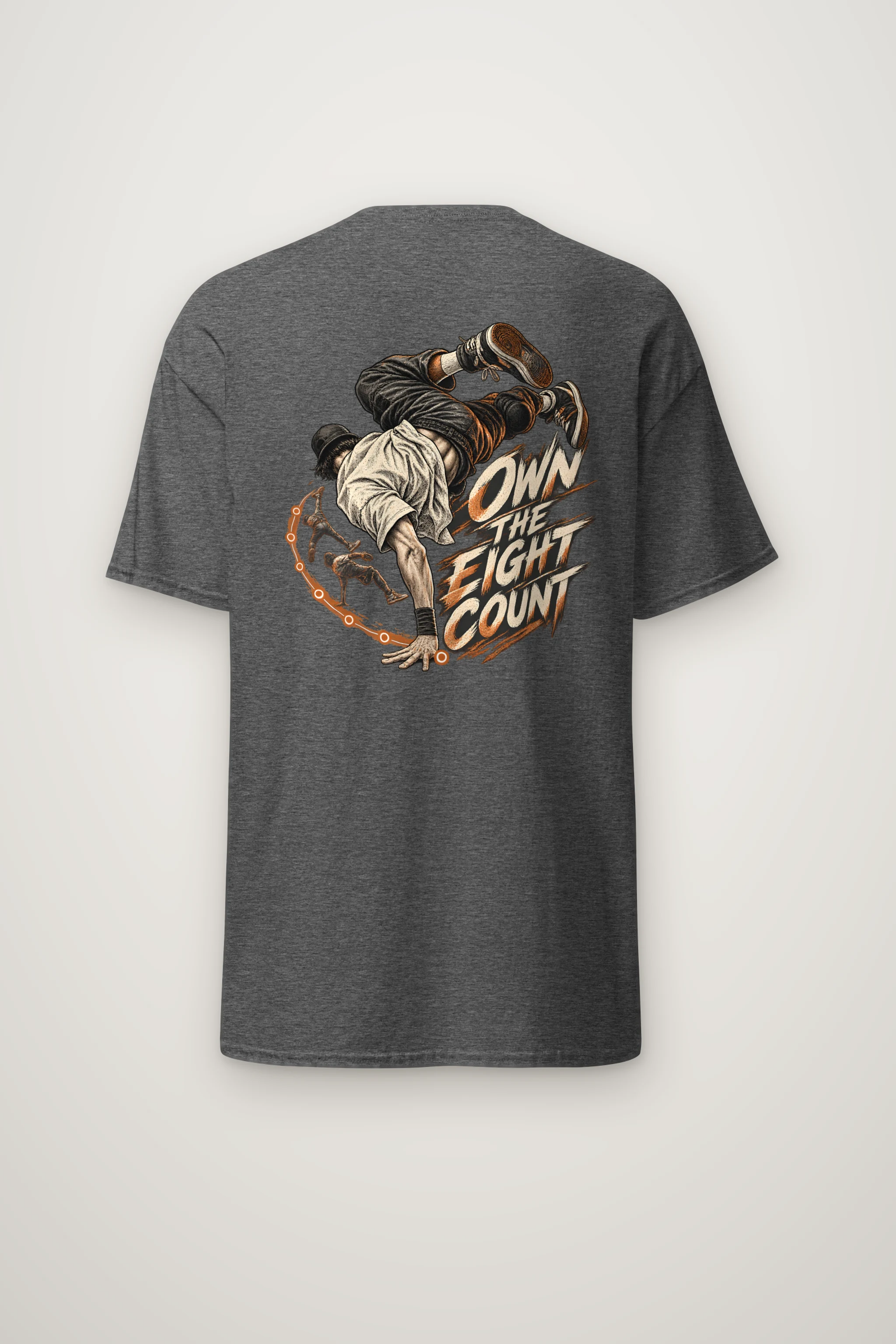 "Own the Eight Count" Heavyweight Unisex Crewneck T-shirt