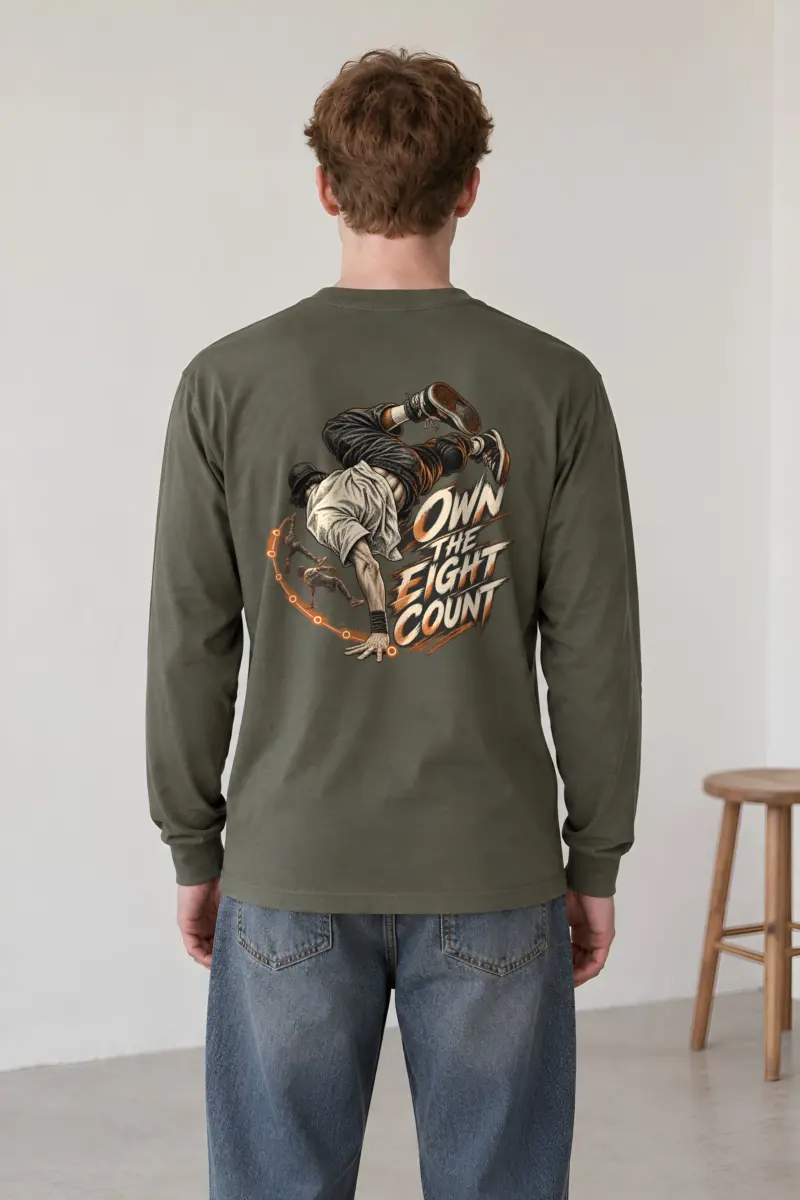 "Own the Eight Count" Unisex Longsleeve T-shirt