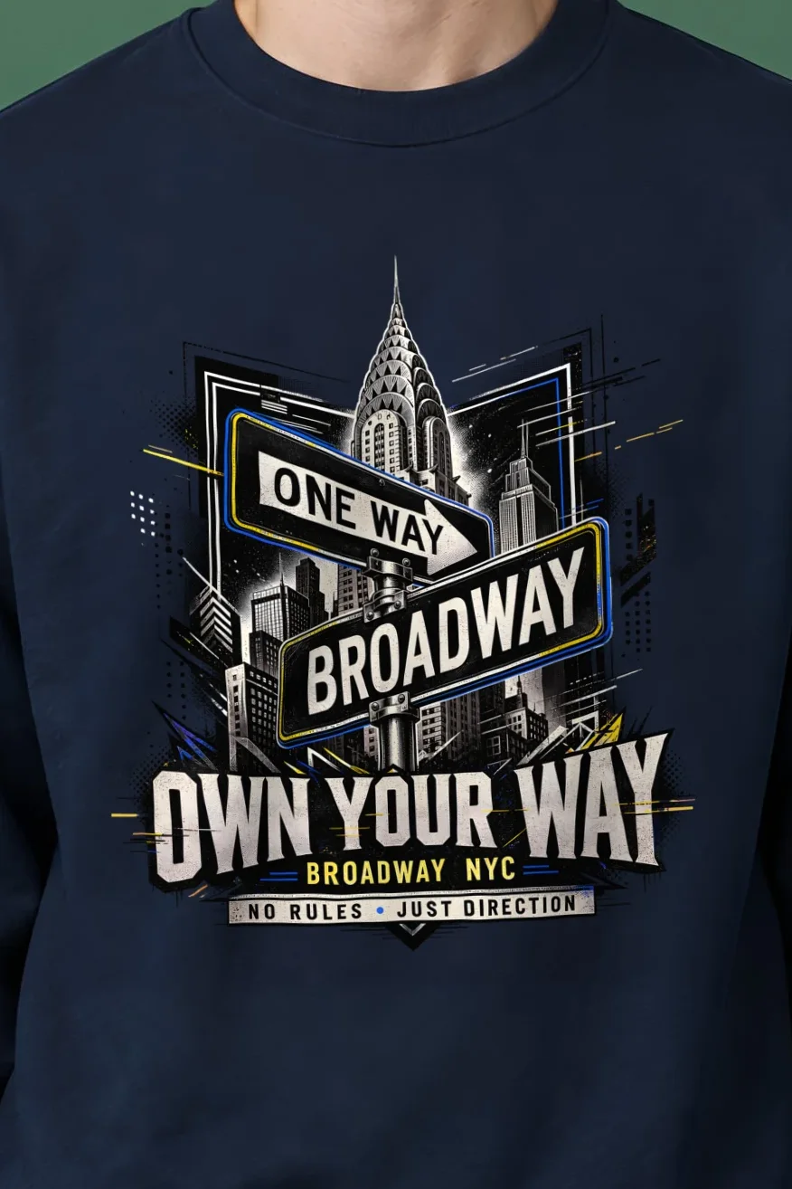 "Own Your Way" Heavy Blend Unisex Crewneck Sweatshirt