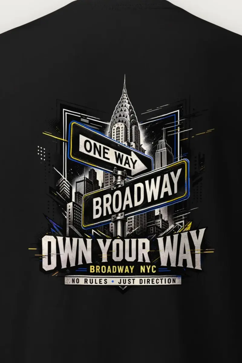 "Own Your Way" Heavyweight Unisex Crewneck T-shirt