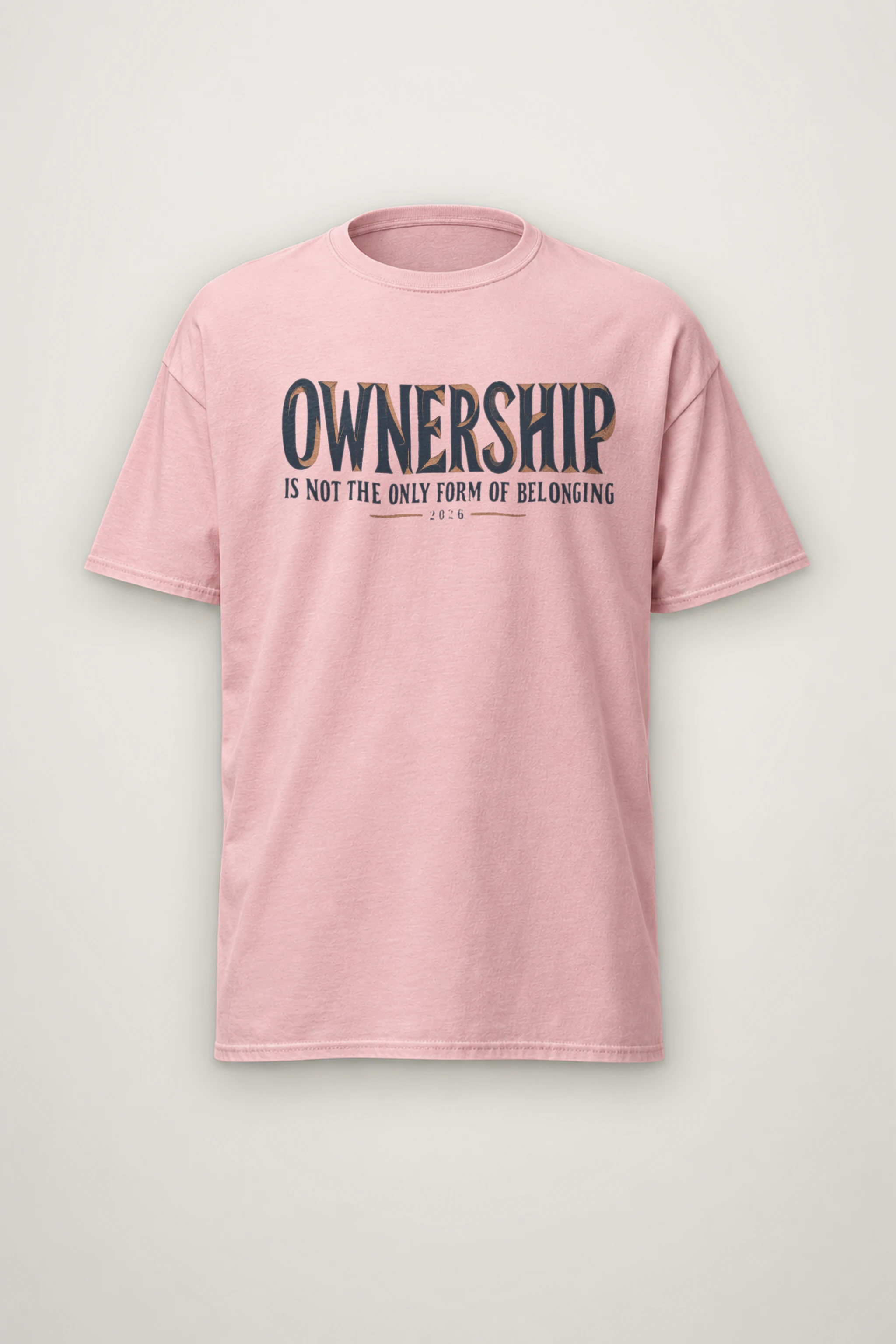 "Ownership Is Not the Only Form" Heavyweight Unisex Crewneck T-shirt