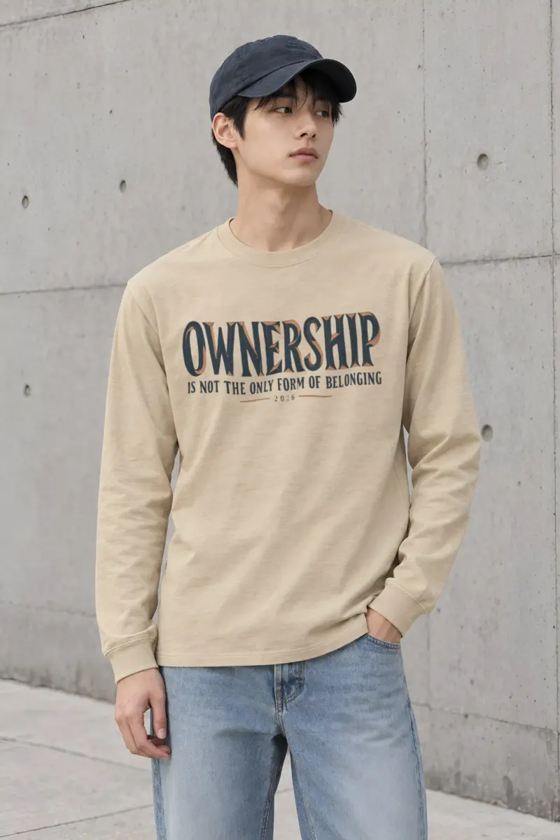 "Ownership Is Not The Only Form" Unisex Longsleeve T-shirt