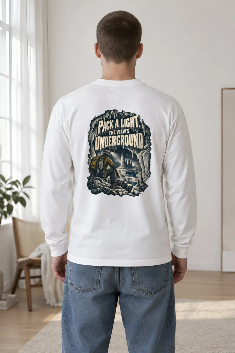 "Pack a Light Underground" Unisex Longsleeve T-shirt