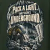 "Pack a Light Underground View" Heavy Blend Unisex Pullover Hoodie