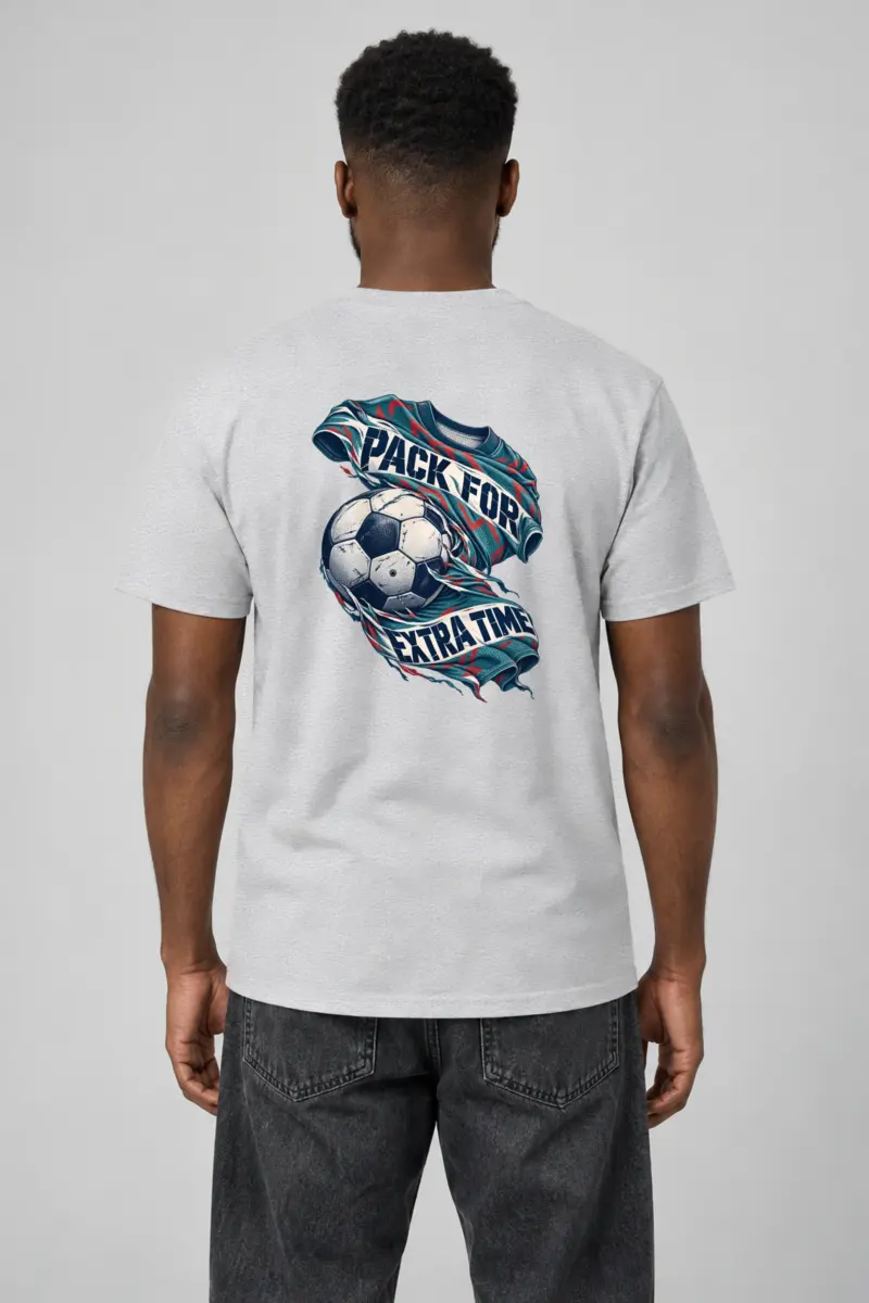 "Pack for Extra Time" Heavyweight Unisex Crewneck T-shirt