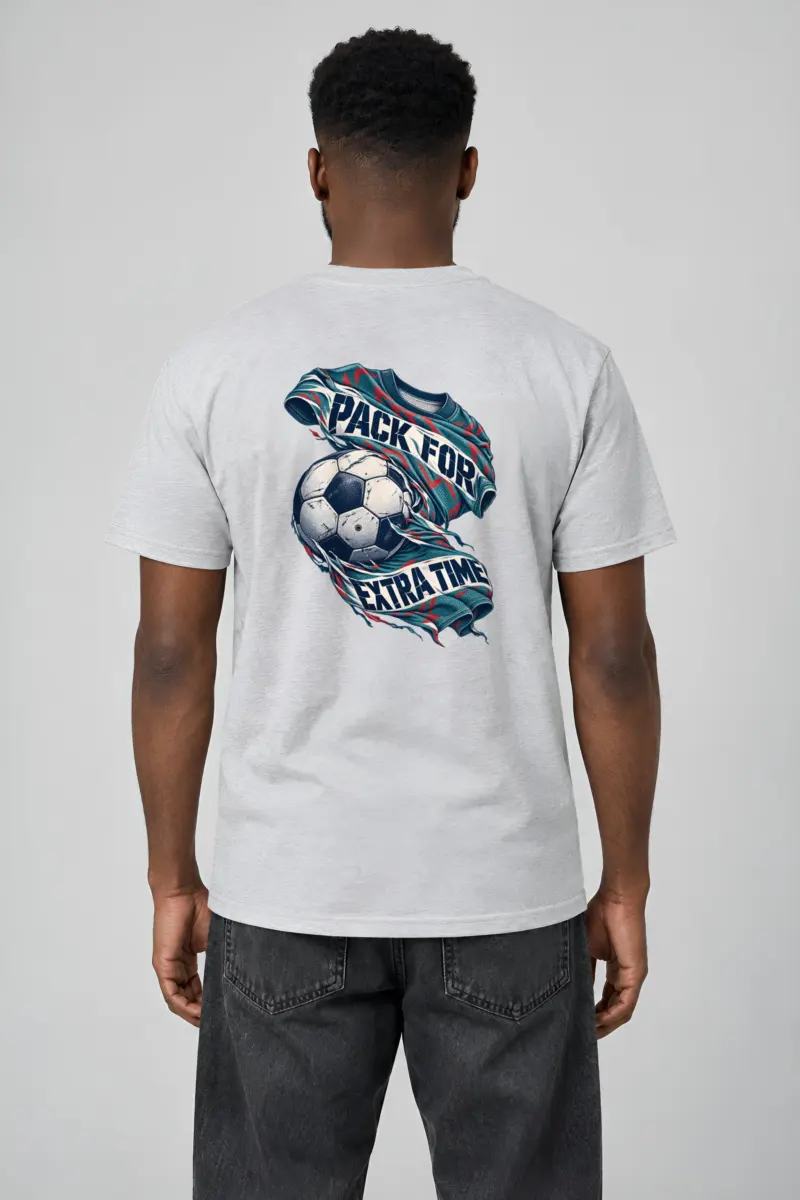 “Pack for Extra Time” Heavyweight Unisex Crewneck T-shirt