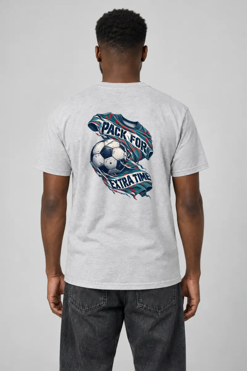 "Pack for Extra Time" Heavyweight Unisex Crewneck T-shirt