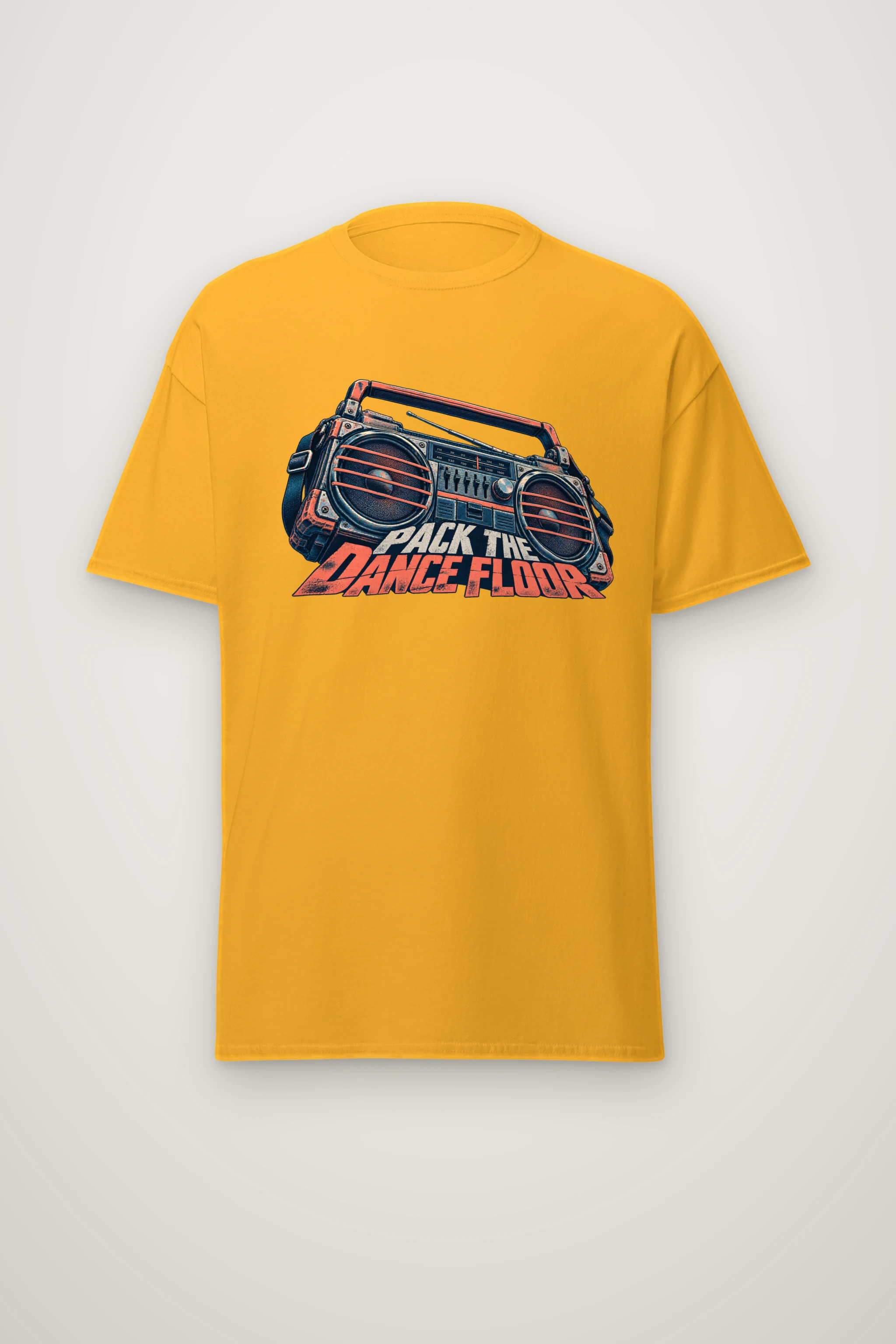 "Pack the Dance Floor" Heavyweight Unisex Crewneck T-shirt