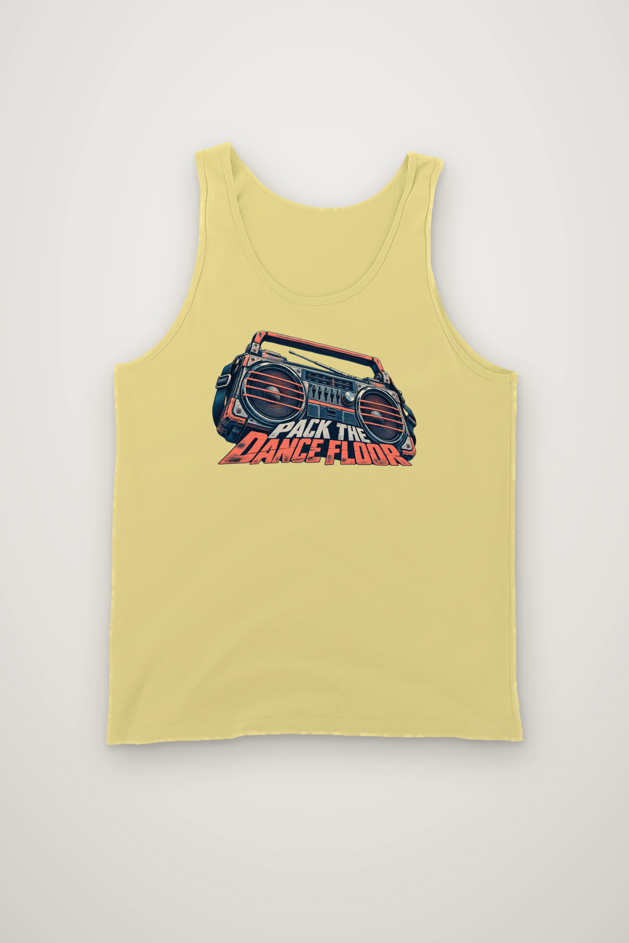 "Pack The Dance Floor" Unisex Jersey Tank