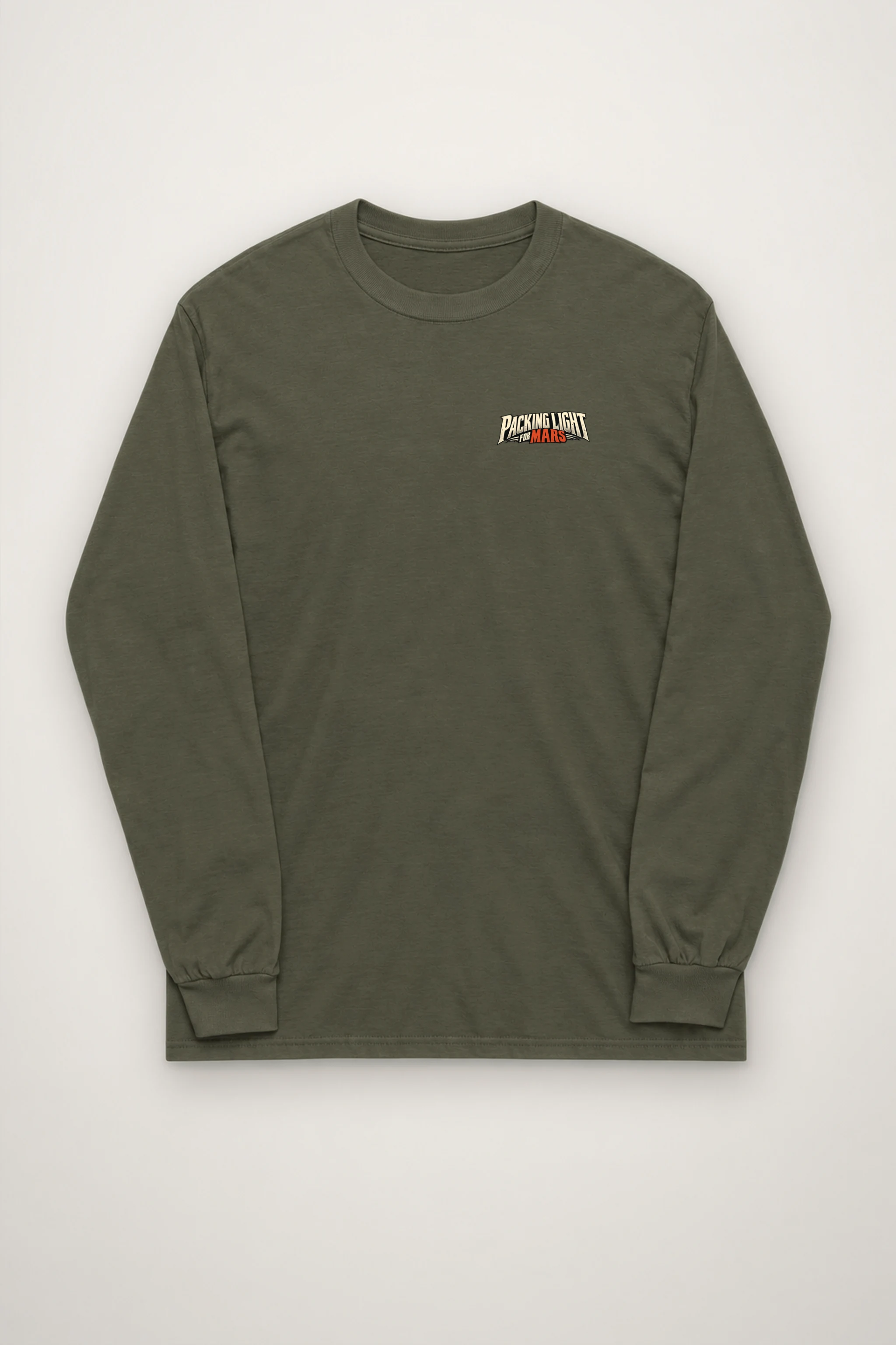 "Packing Light for Mars" Unisex Longsleeve T-shirt