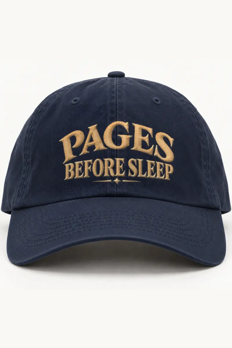 "Pages Before Sleep" Classic Dad Hat · Embroidered