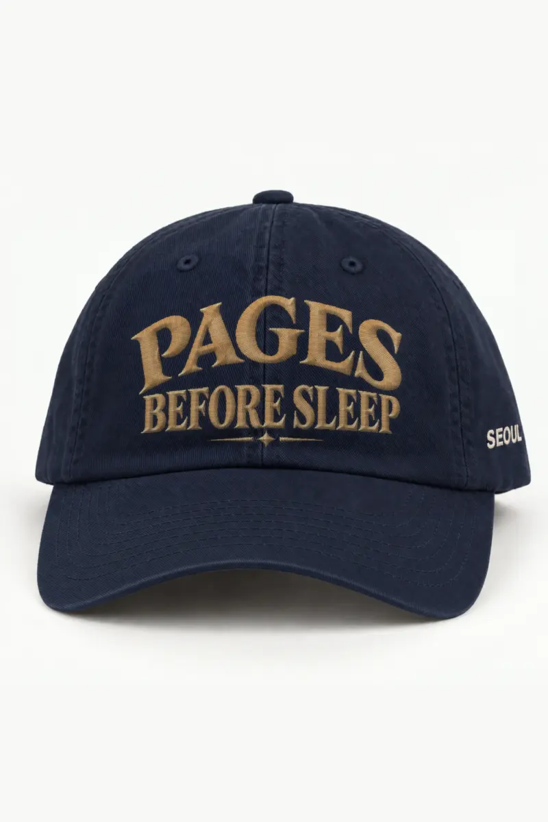 “Pages Before Sleep” Classic Dad Hat · Embroidered