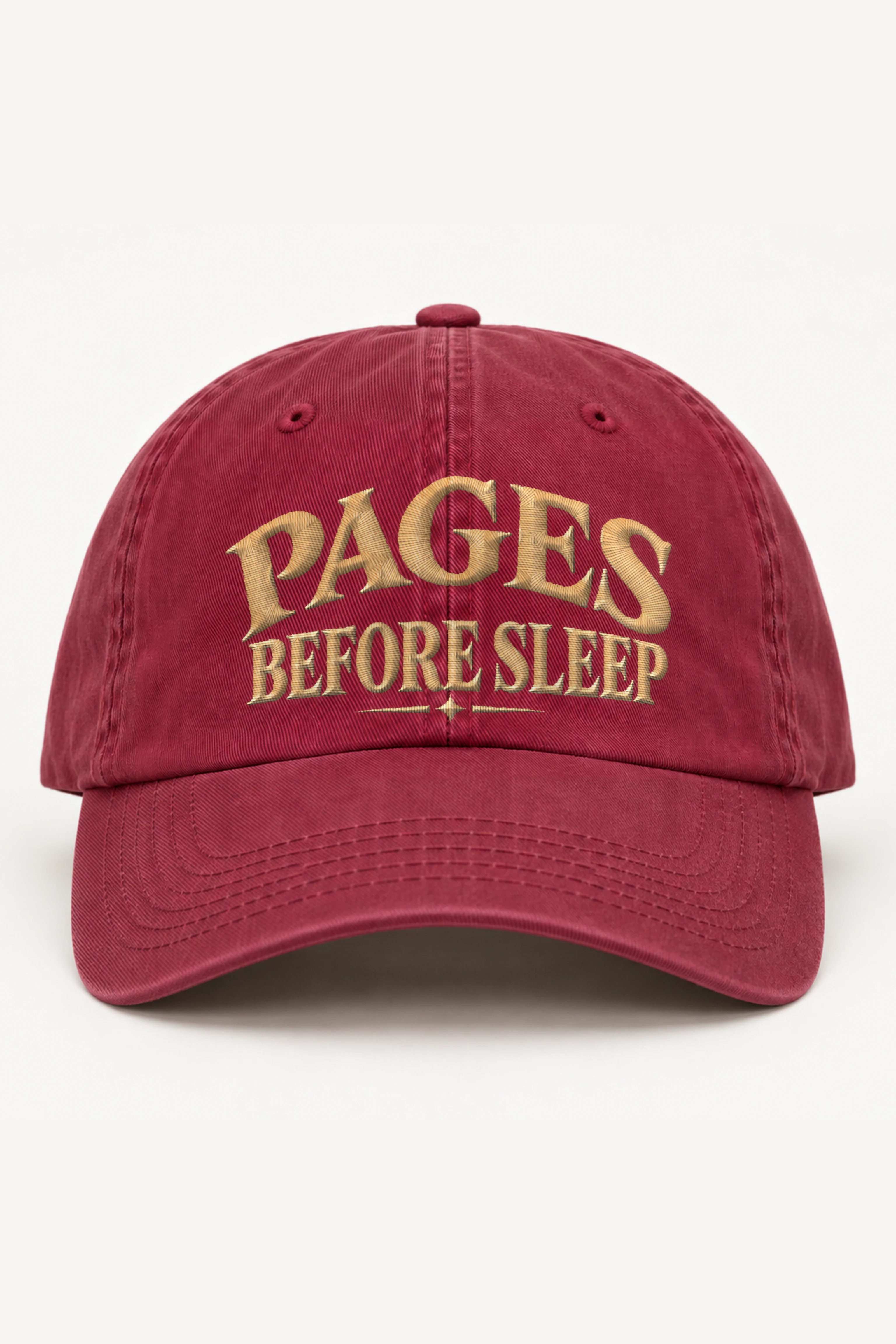 "Pages Before Sleep" Classic Dad Hat · Embroidered