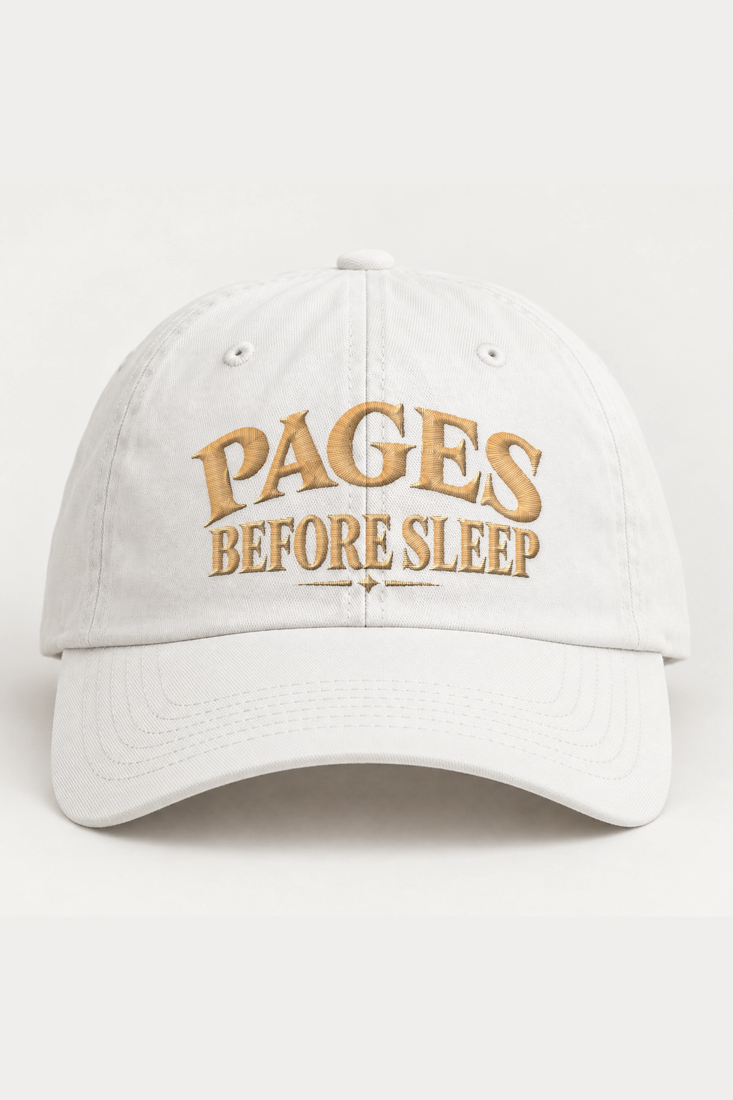 "Pages Before Sleep" Classic Dad Hat · Embroidered