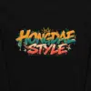 "Paint Splash Lettering" Unisex Longsleeve T-shirt
