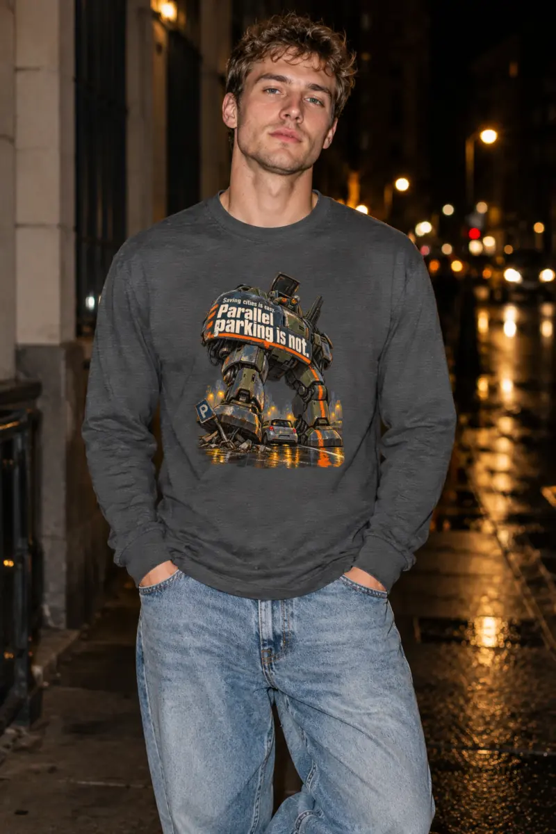 “Parallel Parking Is Not” Unisex Longsleeve T-shirt