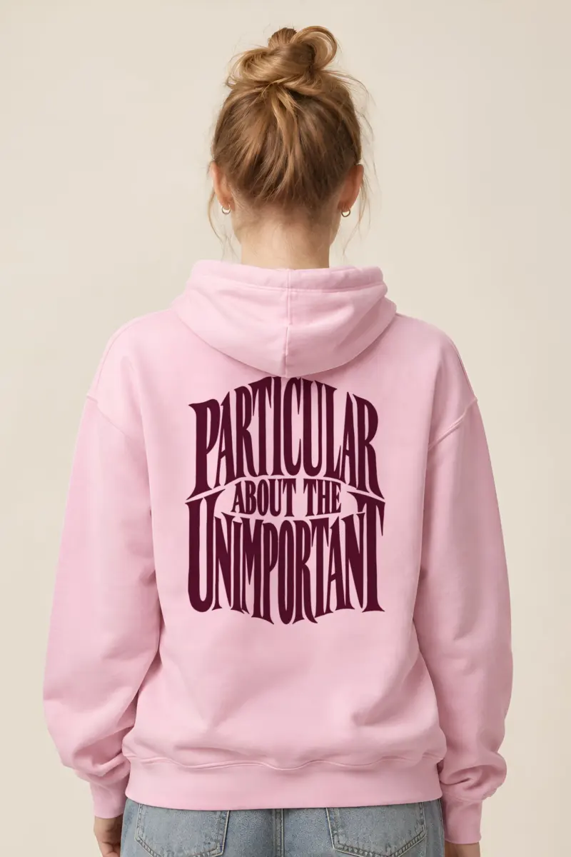 “Particular About the Unimportant” Heavy Blend Unisex Pullover Hoodie