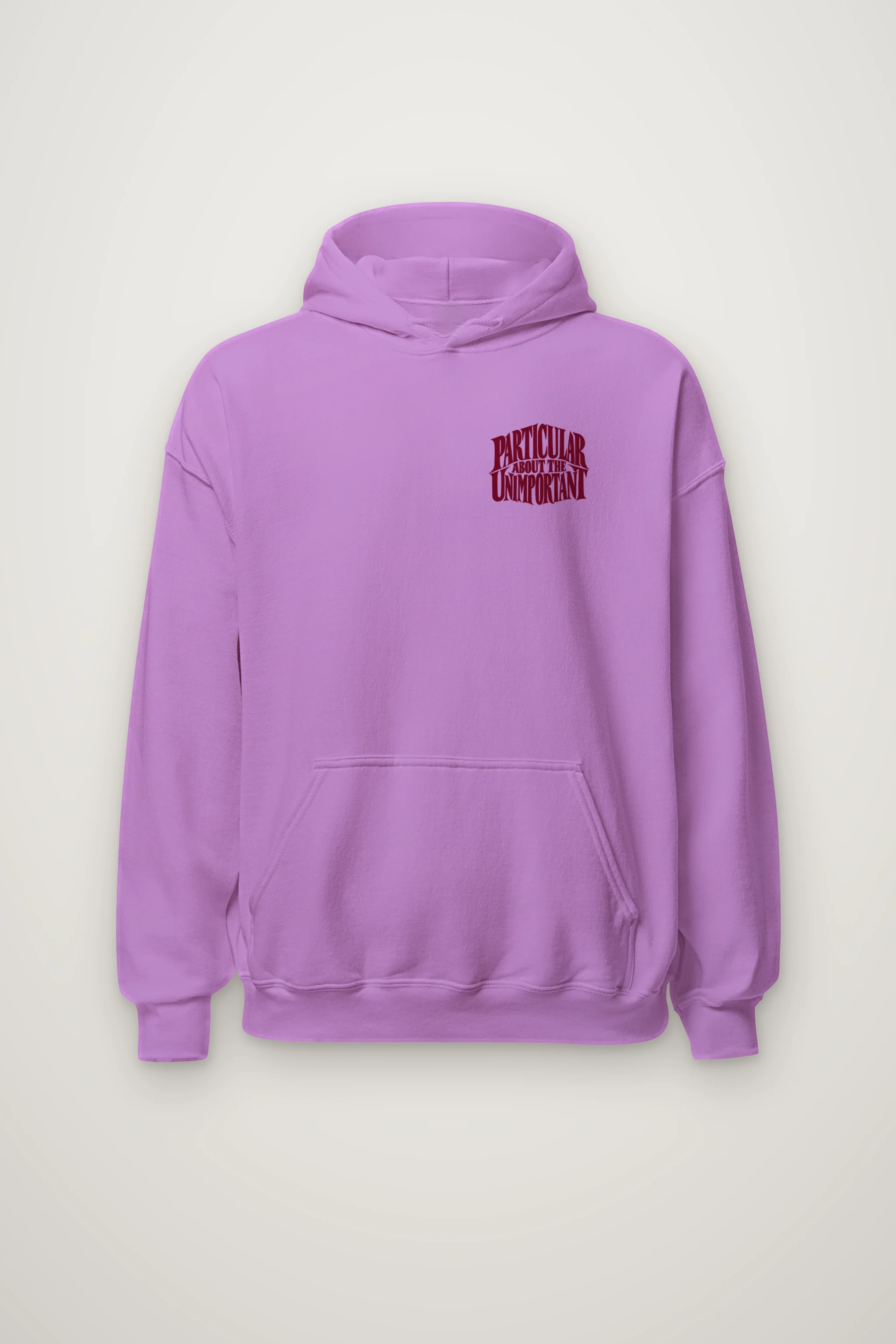 "Particular About the Unimportant" Heavy Blend Unisex Pullover Hoodie