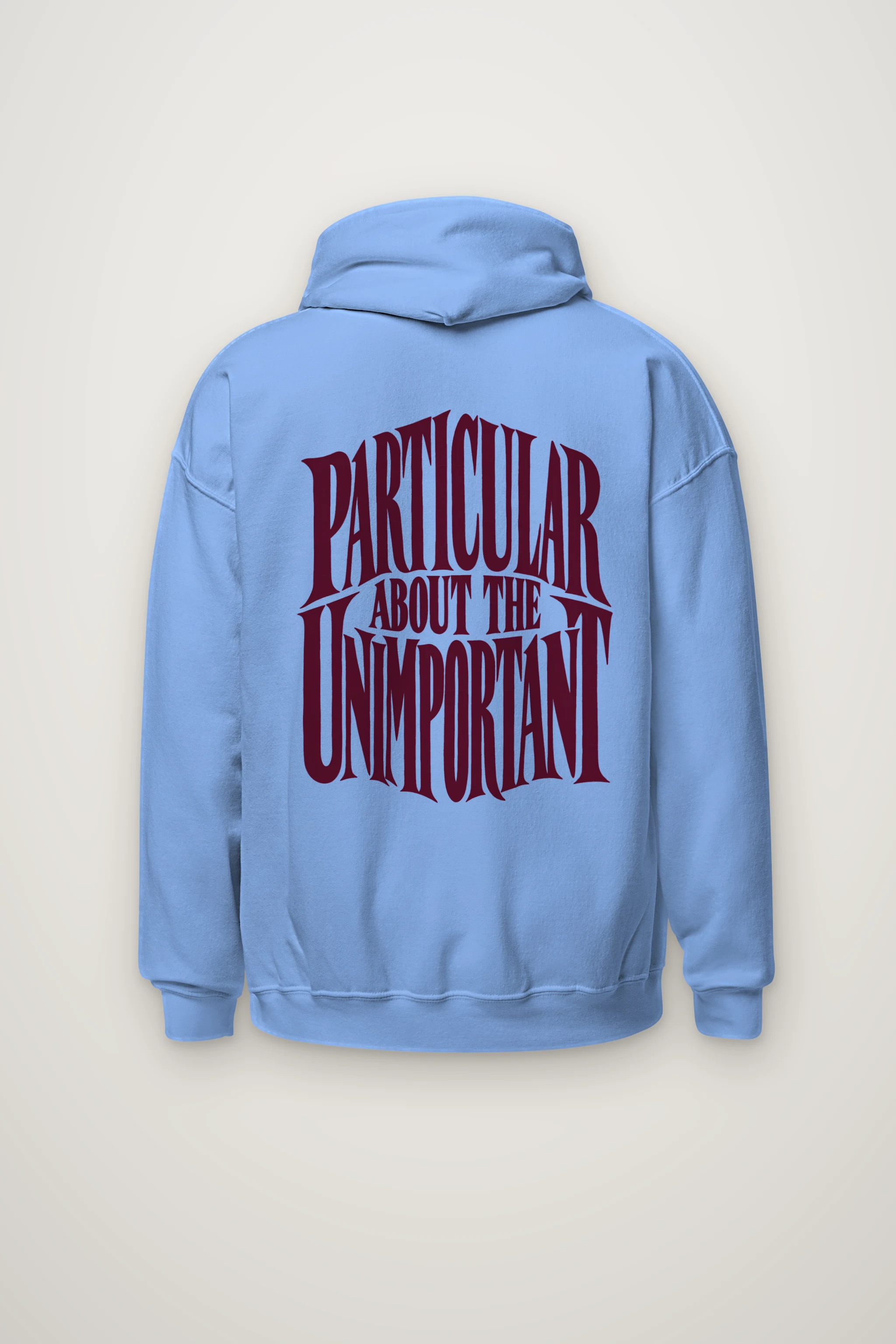 "Particular About the Unimportant" Heavy Blend Unisex Pullover Hoodie