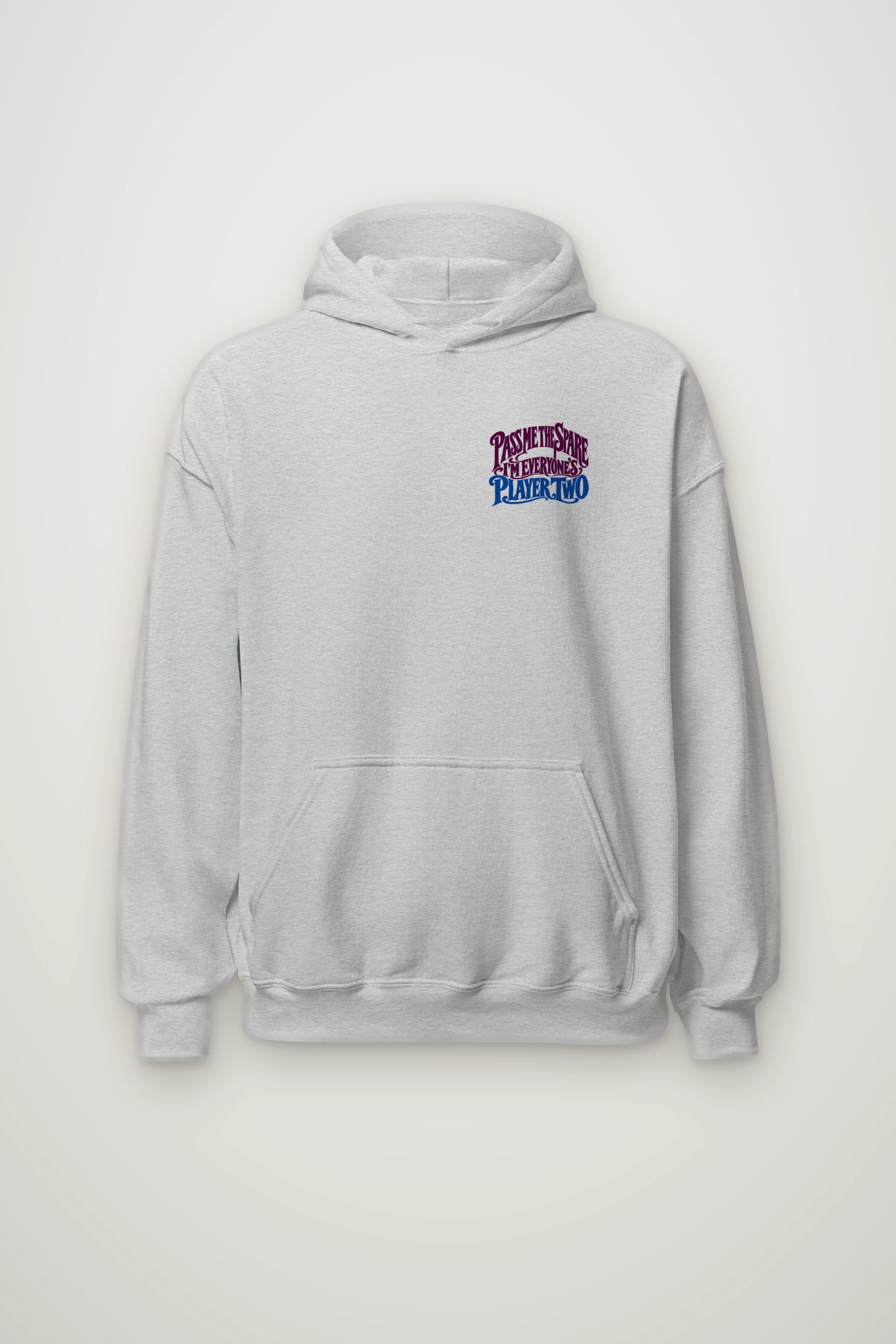 "Pass Me the Spare Player Two" Heavy Blend Unisex Pullover Hoodie